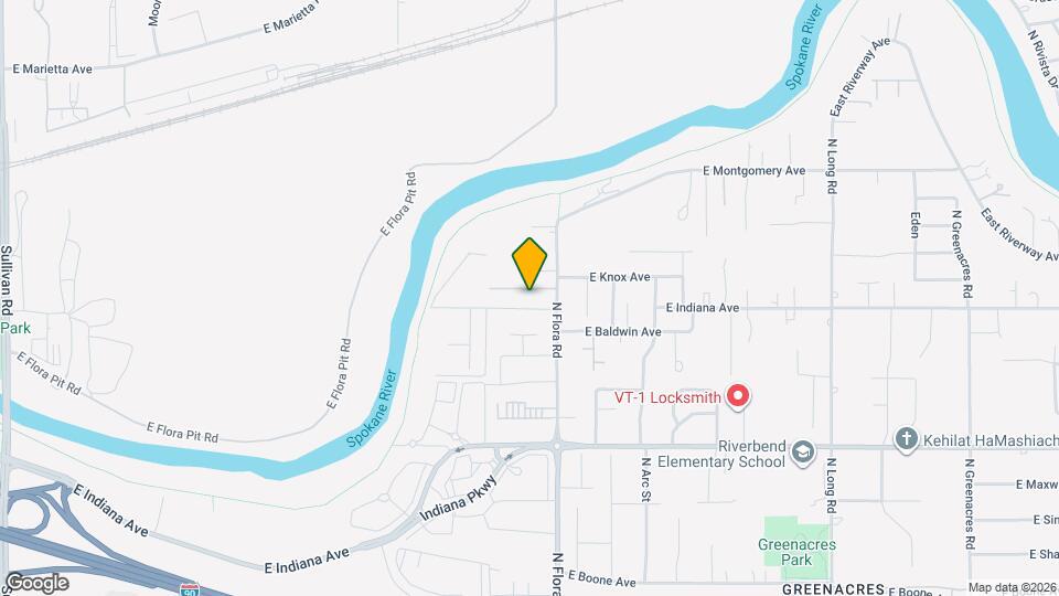 17014 E Knox Ln Mapa y Detalles de la Ubicación