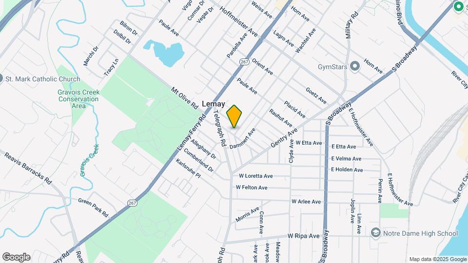 1309 Wachtel Ave, Unit Wachtel Map and Location Details