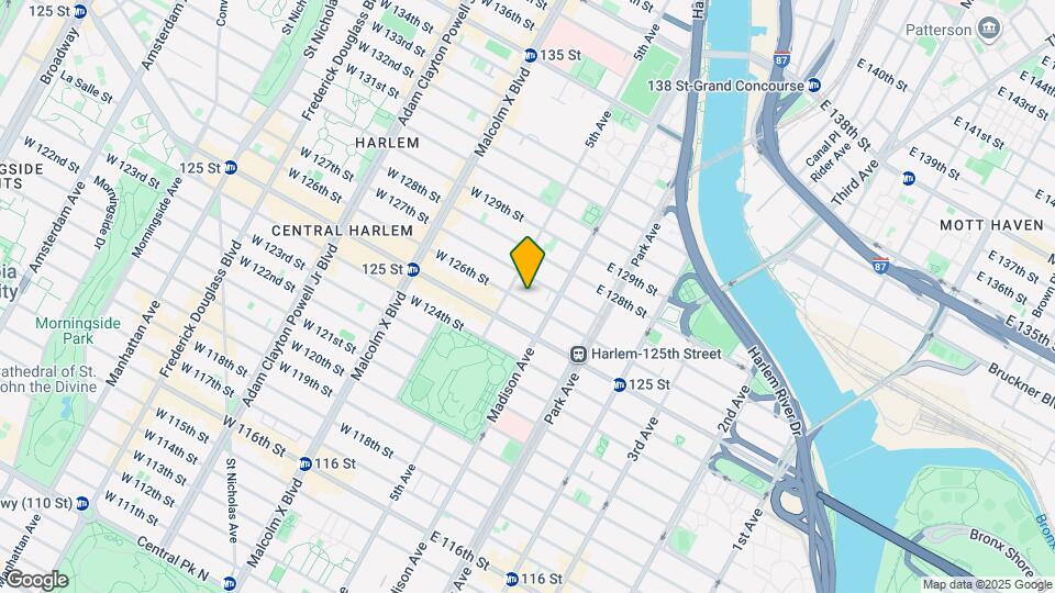 11 E 126th St Map and Location Details