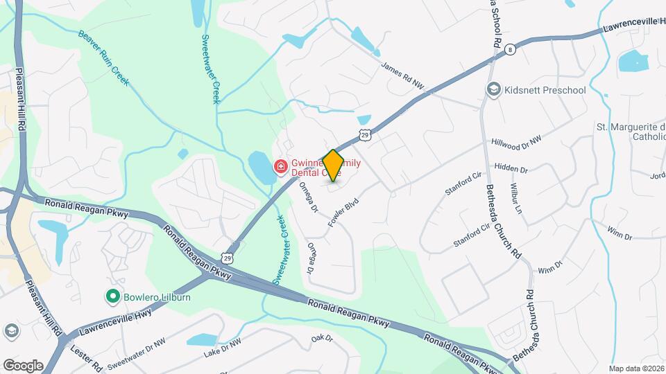 3316 Fernview Dr Mapa y Detalles de la Ubicación