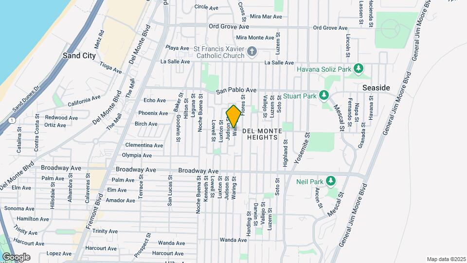 1697 Waring St Map and Location Details