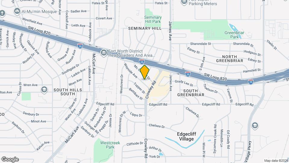 5469 Wayside Ave Map and Location Details