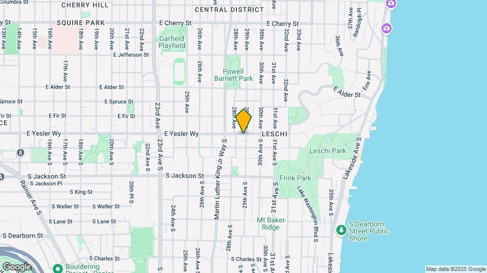 Leschi View - "B" Building Map and Location Details