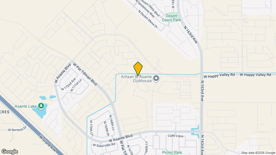 24937 N 167th Dr Map and Location Details