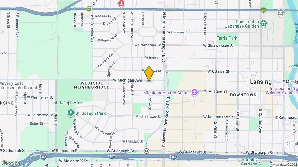1211 W Michigan Ave, Unit 1211 Mapa y Detalles de la Ubicación