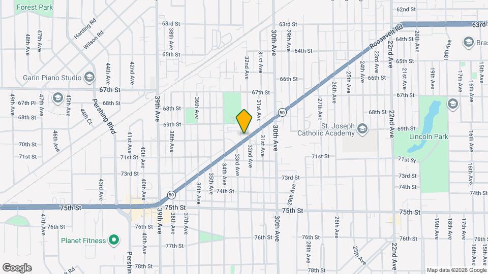 3210 Roosevelt Rd Mapa y Detalles de la Ubicación