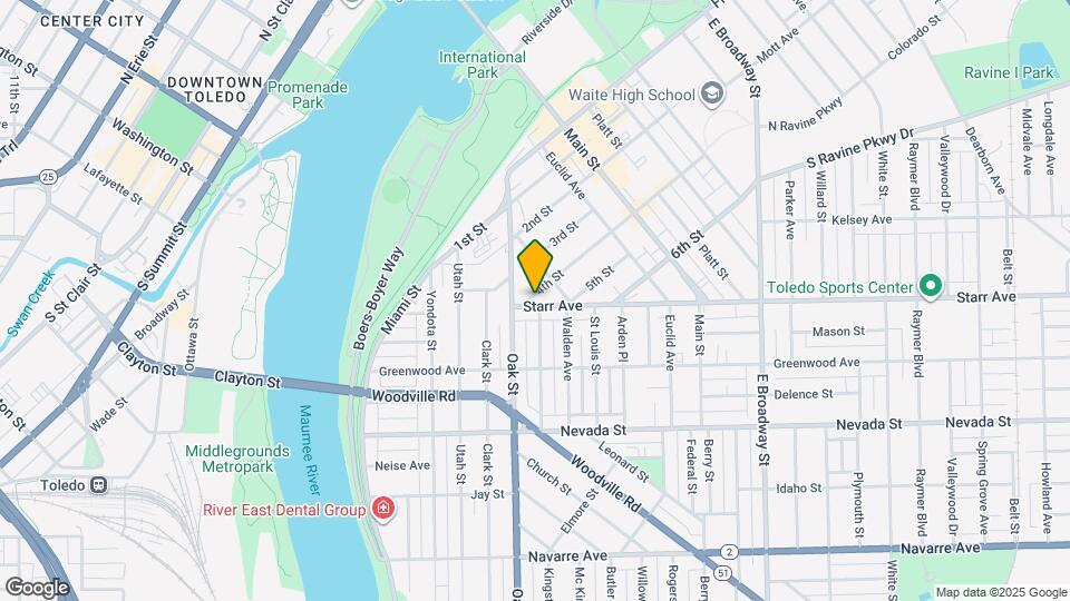 336 4th St, Unit Lower Mapa y Detalles de la Ubicación