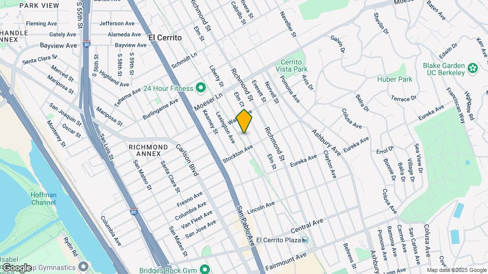 821 Liberty St Mapa y Detalles de la Ubicación