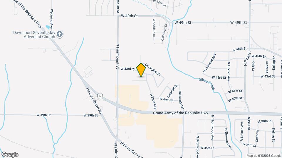 3320 W 42nd St Map and Location Details