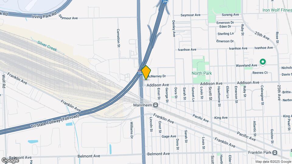 10342 Addison Ave Map and Location Details