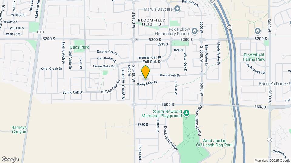 6332 Spray Lake Dr Map and Location Details