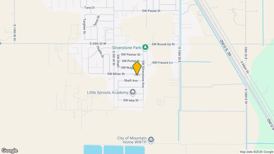 645 SW Miner St Map and Location Details
