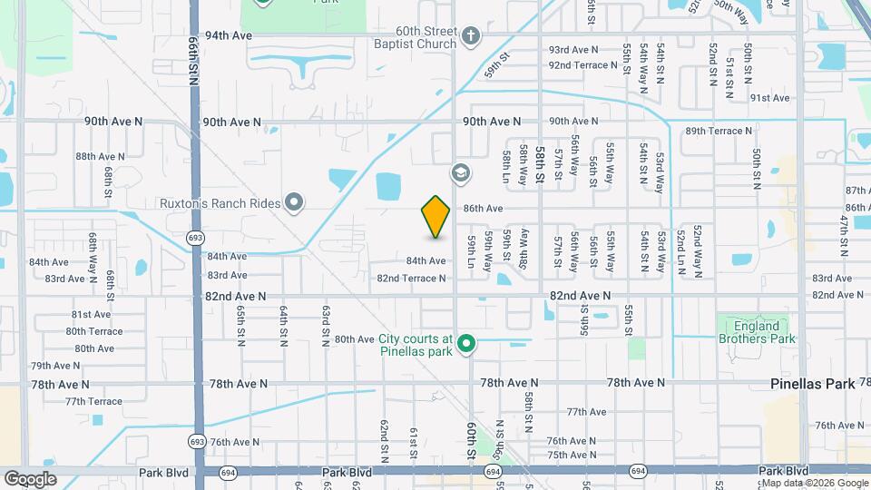 8420 60th St N Map and Location Details