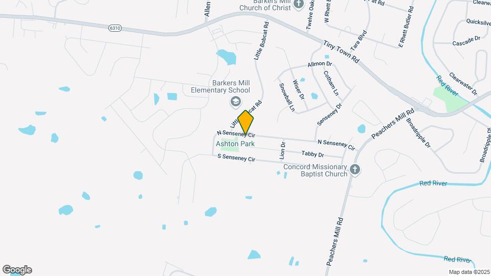 3264 N Senseney Cir Map and Location Details