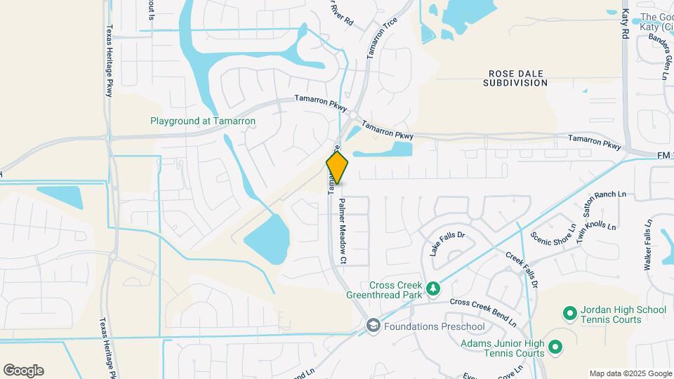 3902 Palmer Meadow Ct Map and Location Details