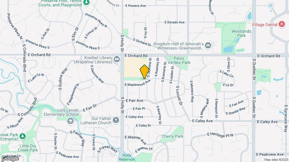 5905 E Maplewood Ave Map and Location Details