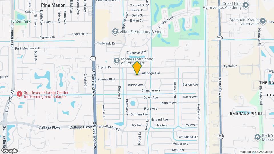 2237 Sunrise Blvd Map and Location Details