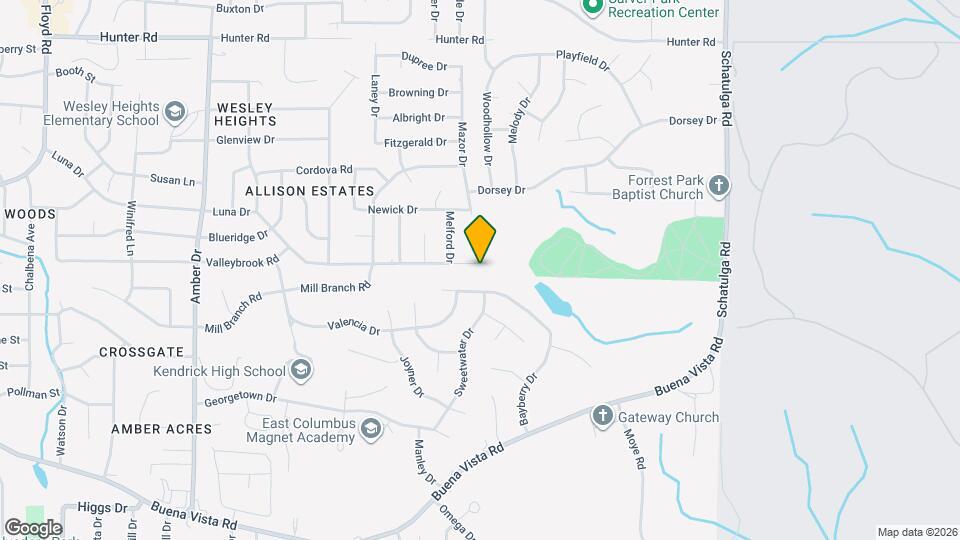 6428 Luna Dr Map and Location Details