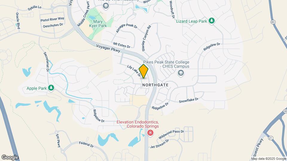 1628 Lily Lake Dr Map and Location Details