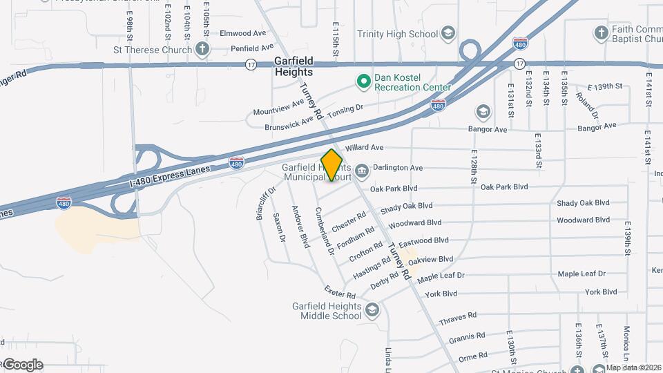 11431 Hempstead Rd Map and Location Details