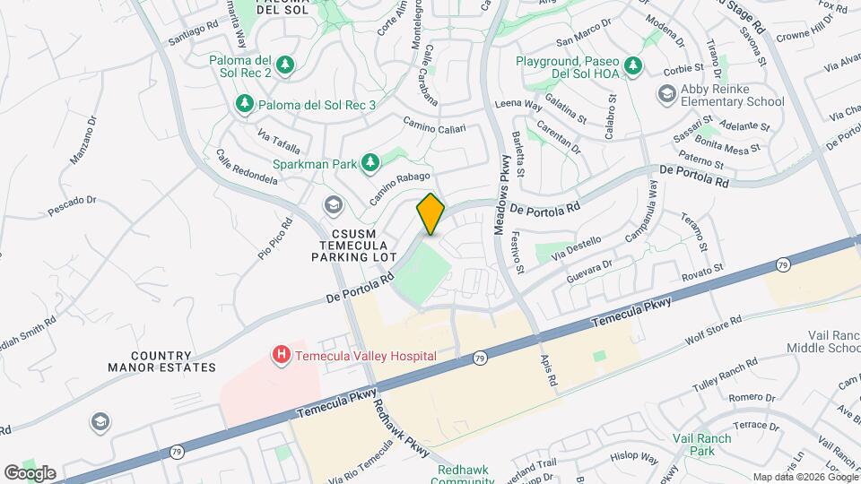 44059 Calle Luz Map and Location Details