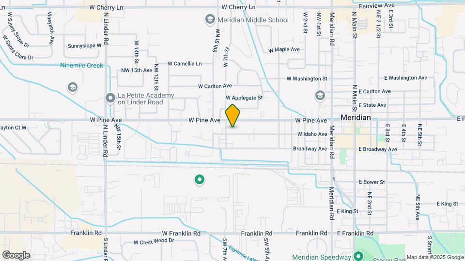 664 W Idaho Ave Map and Location Details