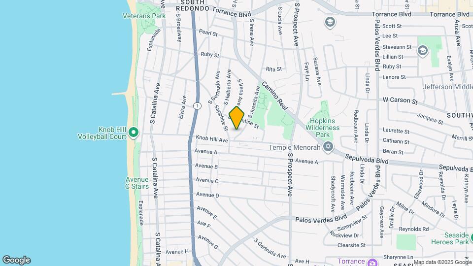 815 S Juanita Ave Map and Location Details