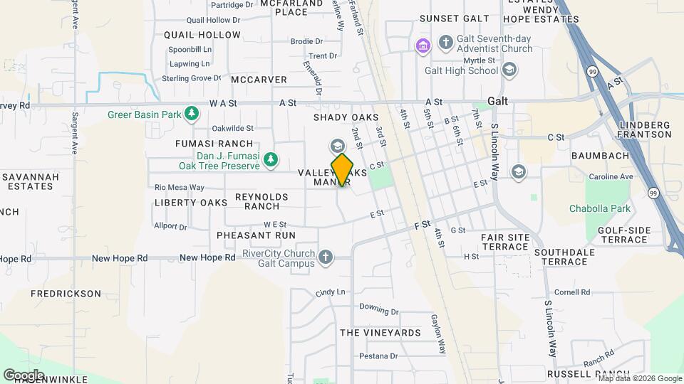 827 Stetson Way Map and Location Details