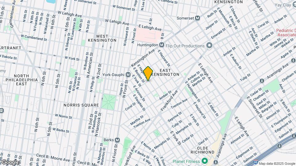 2000 E Hagert St Map and Location Details