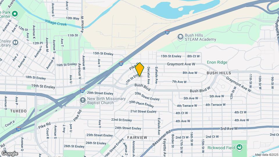 1720 Cullman Ave Map and Location Details