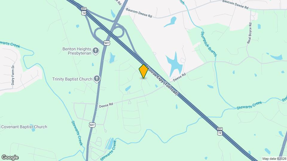 2650 Trinity St Map and Location Details