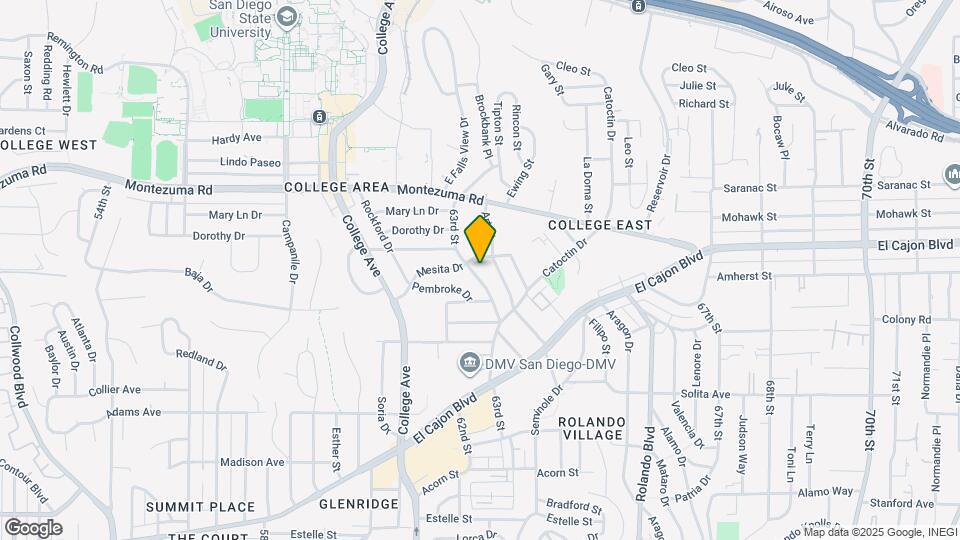 4947 63rd St Map and Location Details