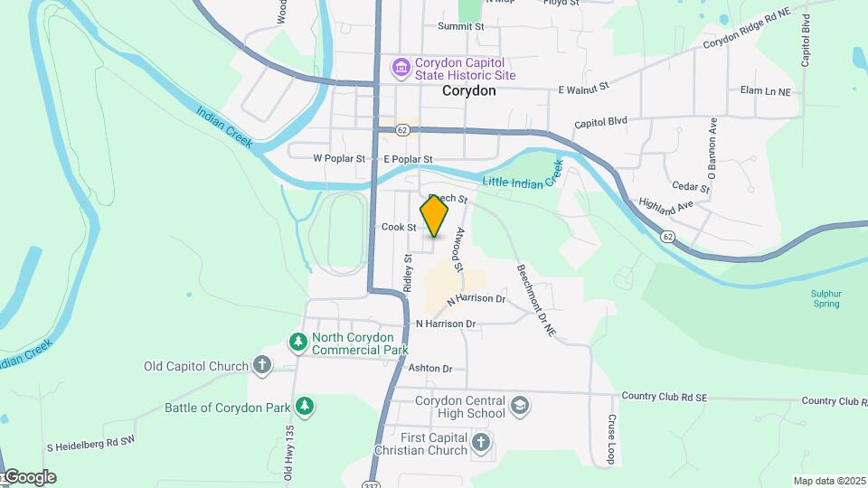 424 Lemmon St Map and Location Details