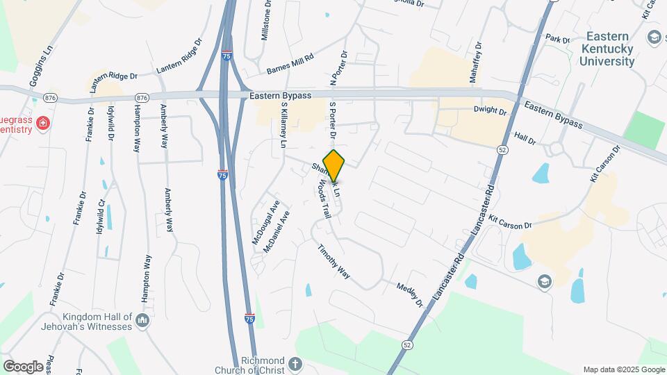205 Shamrock Ln Map and Location Details