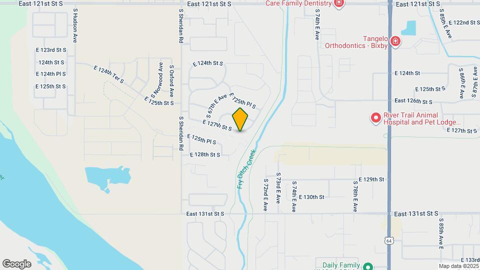 7040 E 127th St S Mapa y Detalles de la Ubicación