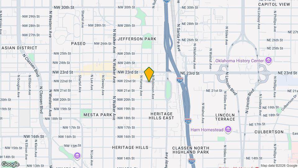 204 NW 22nd St Mapa y Detalles de la Ubicación