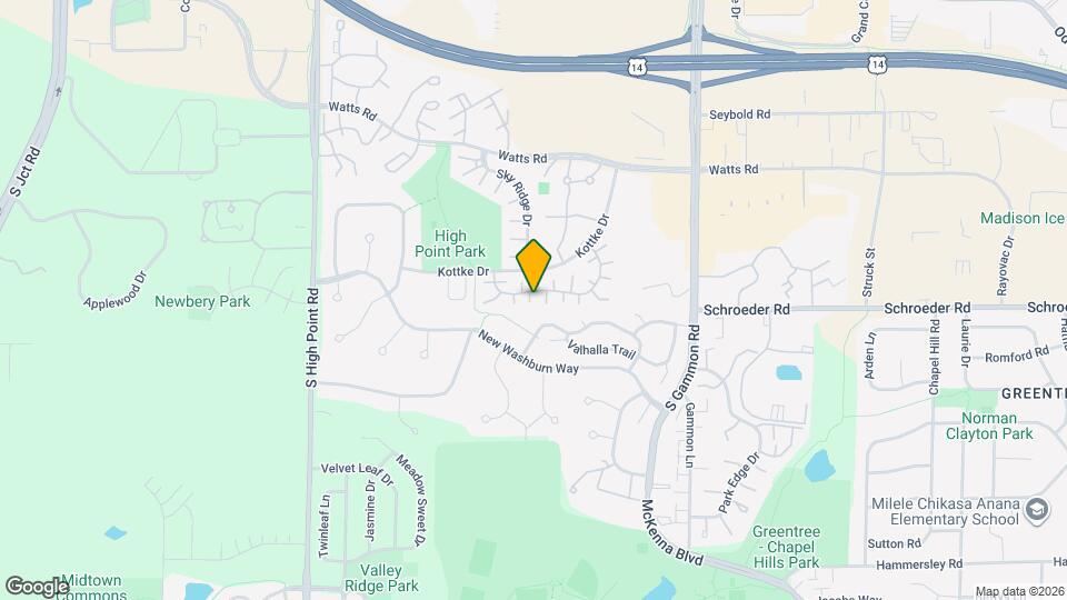 7305 W Valley Ridge Dr Map and Location Details
