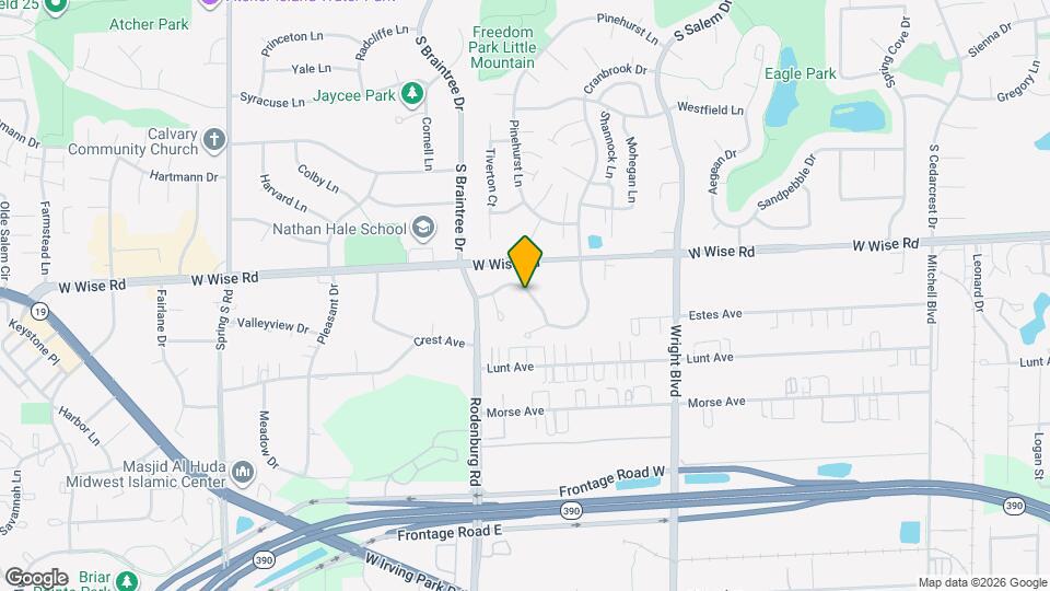 1175 Regency Dr Map and Location Details