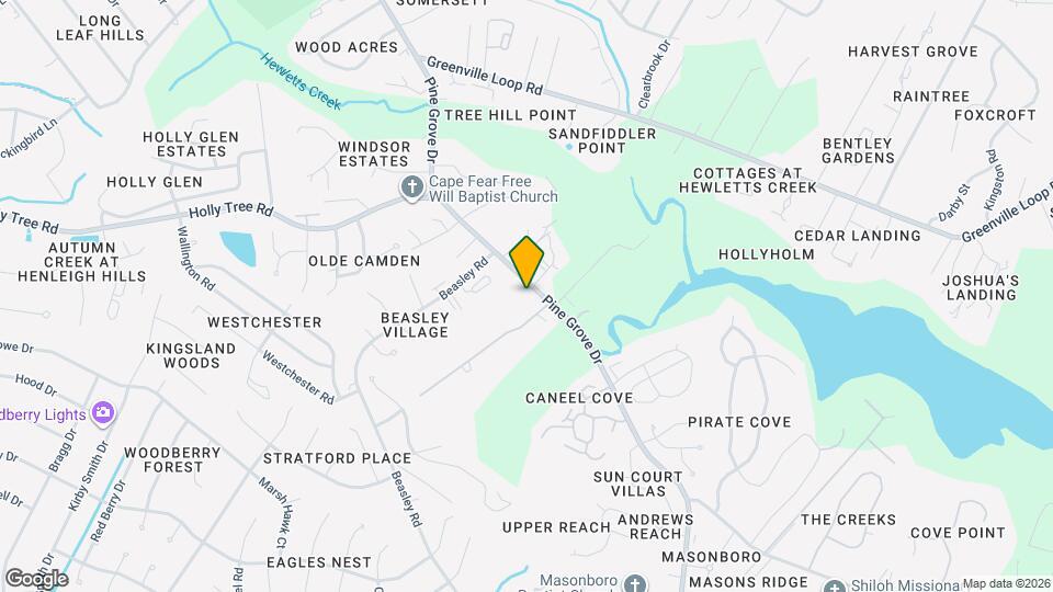 6360 Pine Grove Dr Map and Location Details