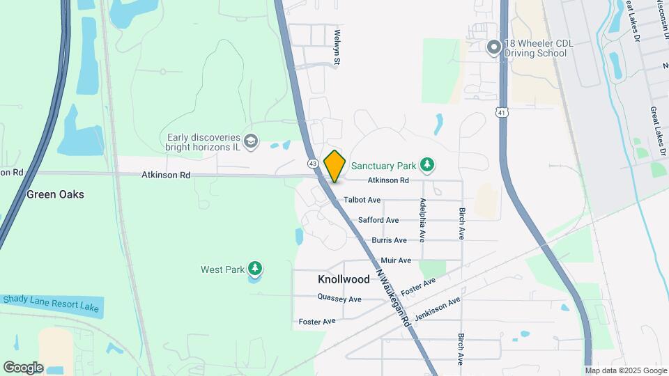 519 N Waukegan Rd Mapa y Detalles de la Ubicación