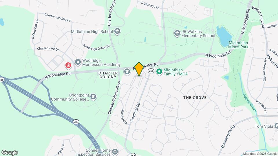 610 Fern Meadow Loop Map and Location Details