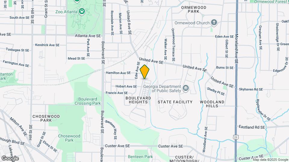 1081 Crest Cir SE Map and Location Details