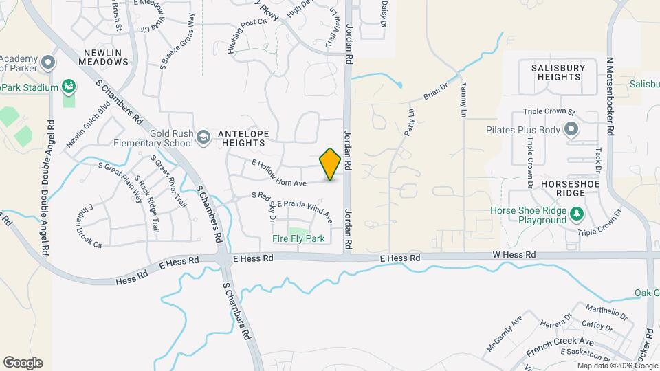 16800 E Hollow Horn Ave Map and Location Details