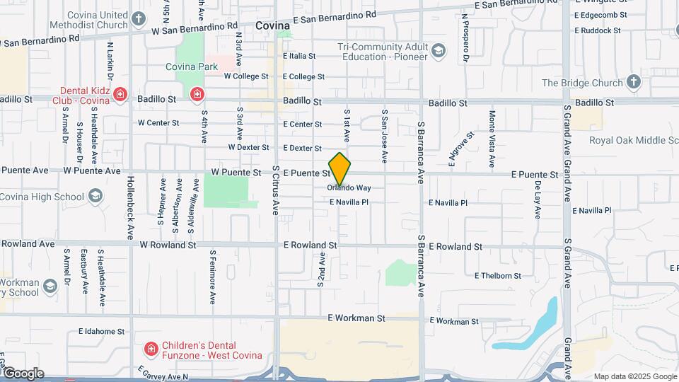 254 E Orlando Way Map and Location Details