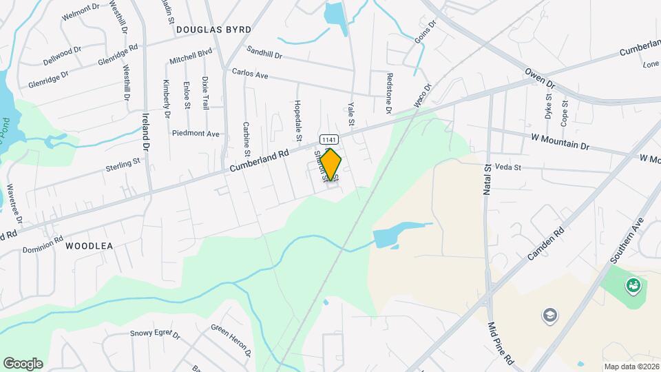 2279 Sharon St Map and Location Details