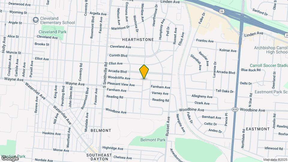 4302 Woodcliffe Ave Map and Location Details
