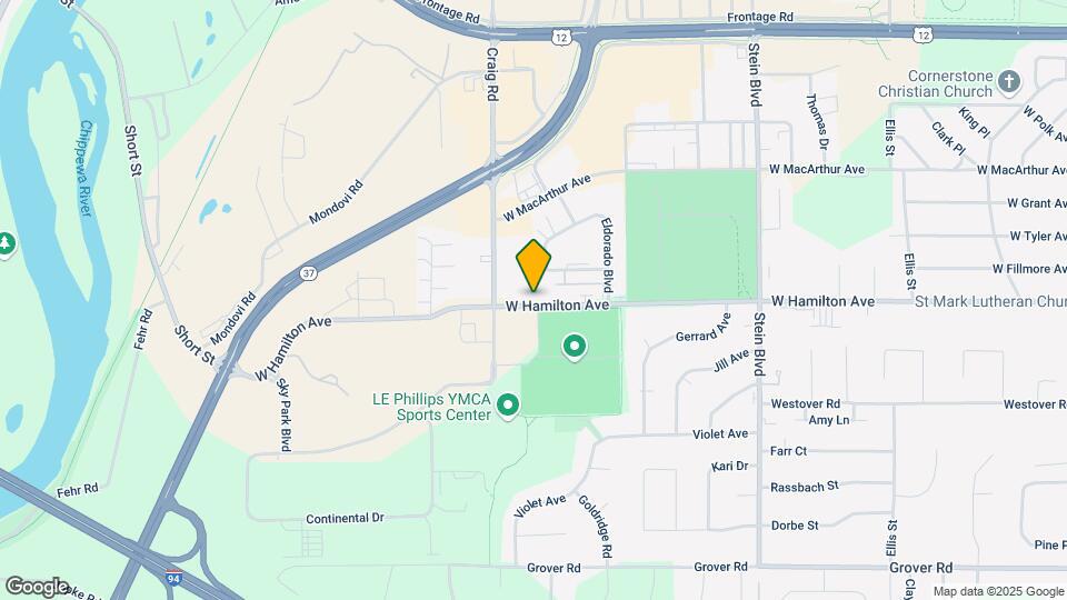1120 W Hamilton Ave, Unit apt 5 Map and Location Details