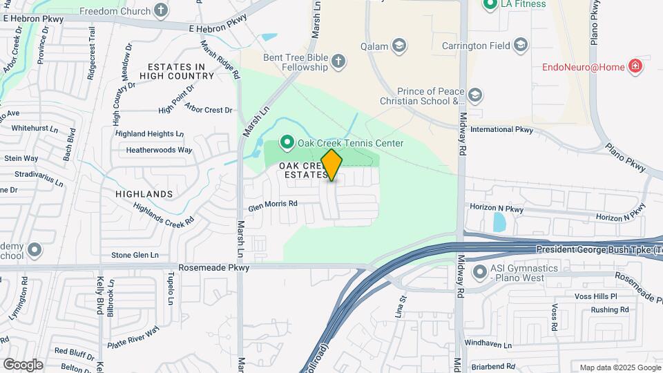 3817 Peppertree Dr Map and Location Details