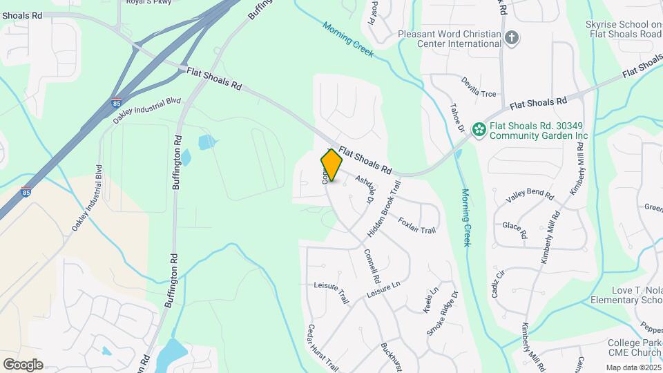 6160 Connell Rd Map and Location Details