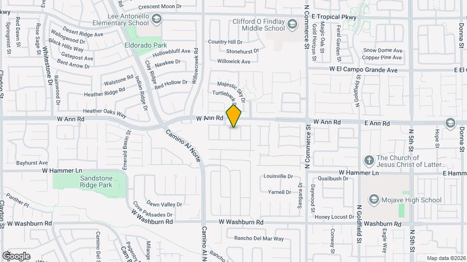 5532 La Pelusa St Map and Location Details